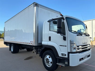 Used 2022 ISUZU "FTR" VAN BODY TRUCK - DIESEL (2022) Box trucks Texas US | MachineryMax #1488294