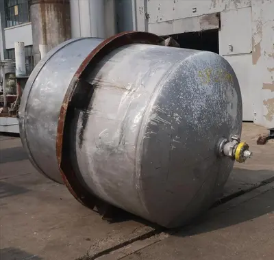 SPC8749  Tank 1350 gallon vertical tank, Stainless Steel, dish
