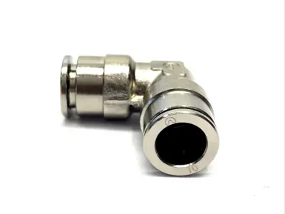 0702.0704, 702.0704 | Atlas Copco 0702.0704 Elbow L Fitting, 10mm Push Connect, 702.0704 LOT OF 3 - New