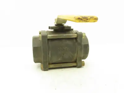 Apollo 83R 3-Piece Ball Valve 2" Socket Weld 1000 WOG WCB Carbon Steel