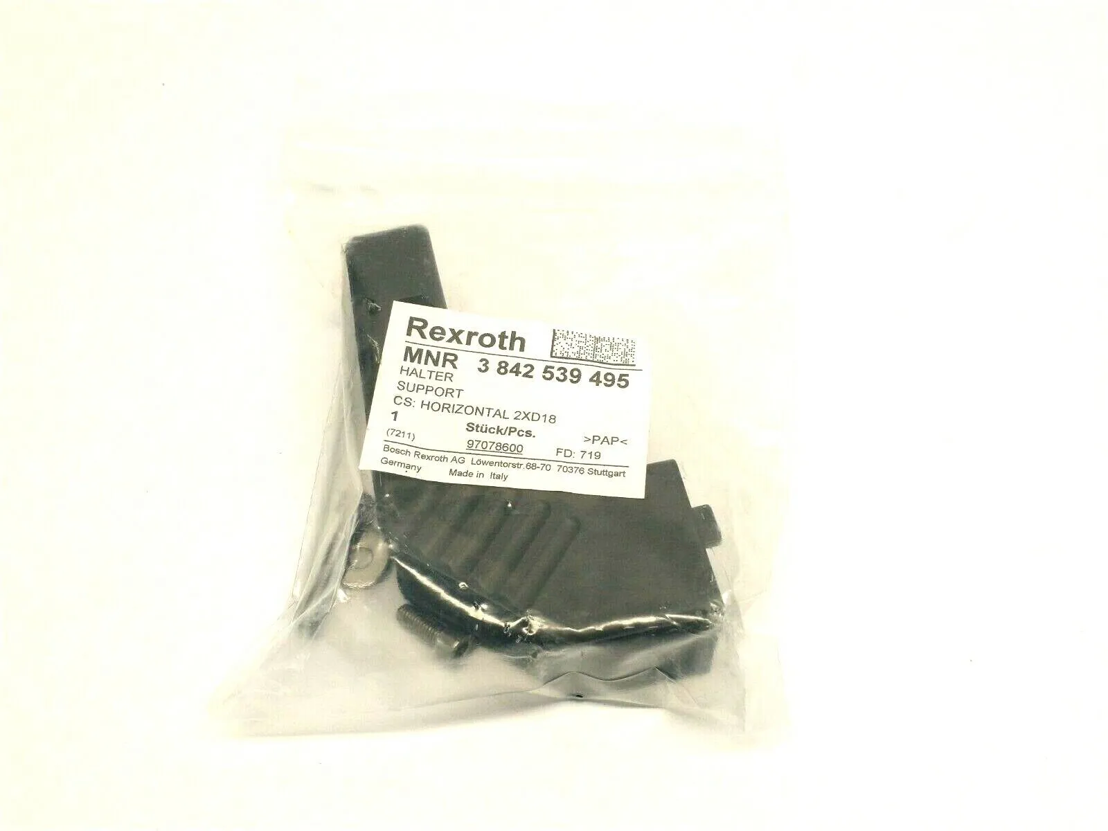 NEW BOSCH REXROTH SUPPORT HORIZONTAL 2XD18