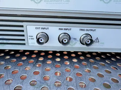 Used HP HEWLETT PACKARD 8114A HIGH POWER PULSE GENERATOR 100V / 2A Pulse Generators California US | Equipment Lab #1302723