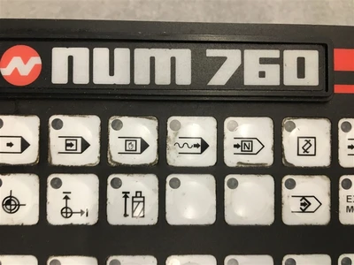 USED NUM NUM760 -OPERATOR PANEL