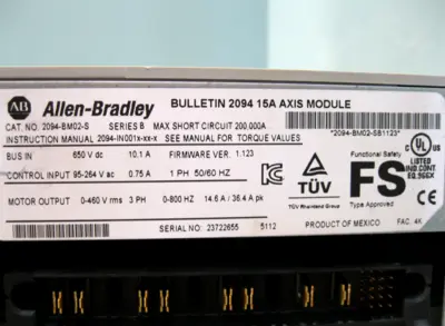 USED Allen Bradley 2094-BM02-S