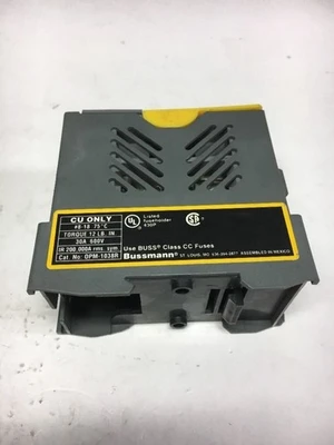 Bussmann Optima Overcurrent Protection Fuse Holder OPM-1038R (Qty2) Warranty!