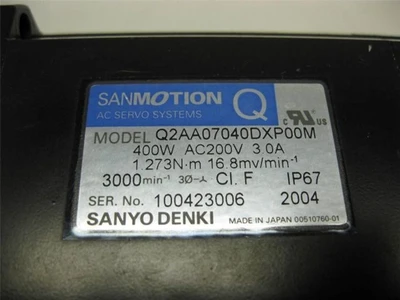 USED SANYO DENKI Q2AA07040DXP00M