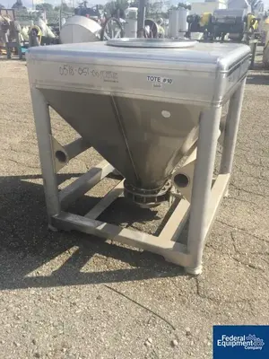 USED TOTE Systems Tote Systems Tote Bin, S/S
