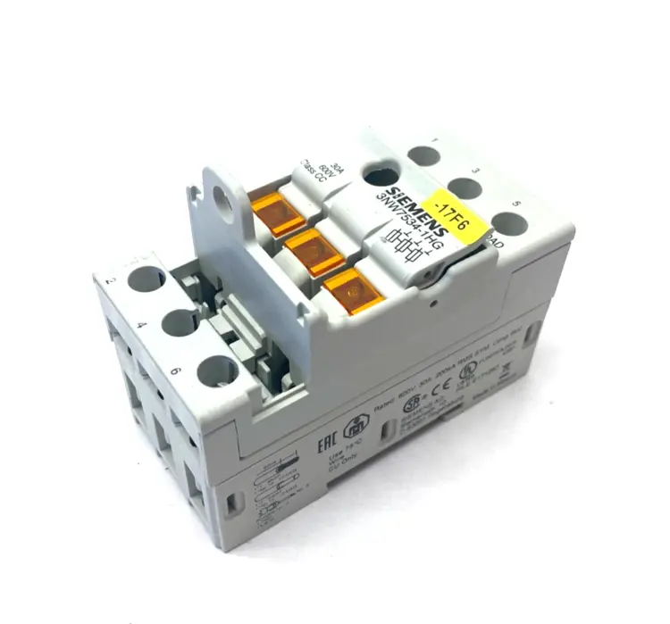 Used SIEMENS FUSE HOLDER CLASS CC 3-POLE Fuse Accessories | Maverick Industrial Sales #1108004