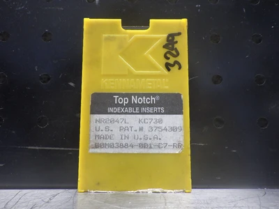 Kennametal Carbide Inserts QTY10 NR2047L KC730 (LOC1279B)