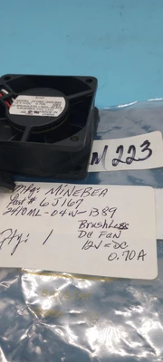 Used MINEBEA 2410ML-04W-B89 Fans Arizona US | ASSET CONVERSION SPECIALISTS, INC. #1293438