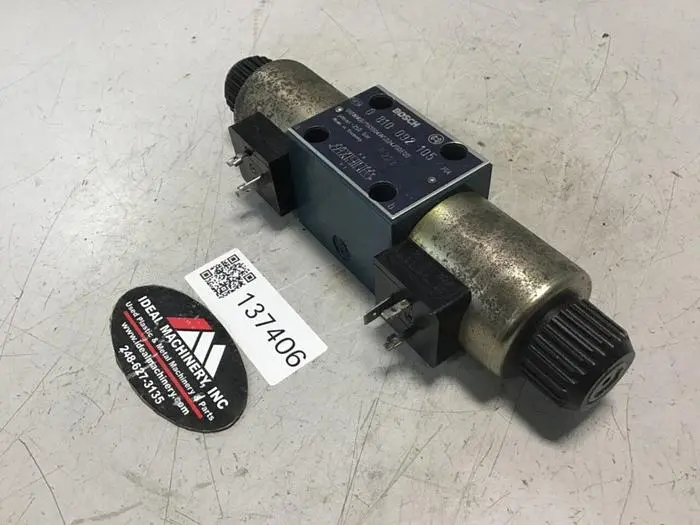 Used BOSCH 0 810 092 105 Valves/Fittings Michigan US | Ideal Machinery #710471