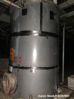 Used 304 Stainless Steel Tank, 4000 gallon capacity