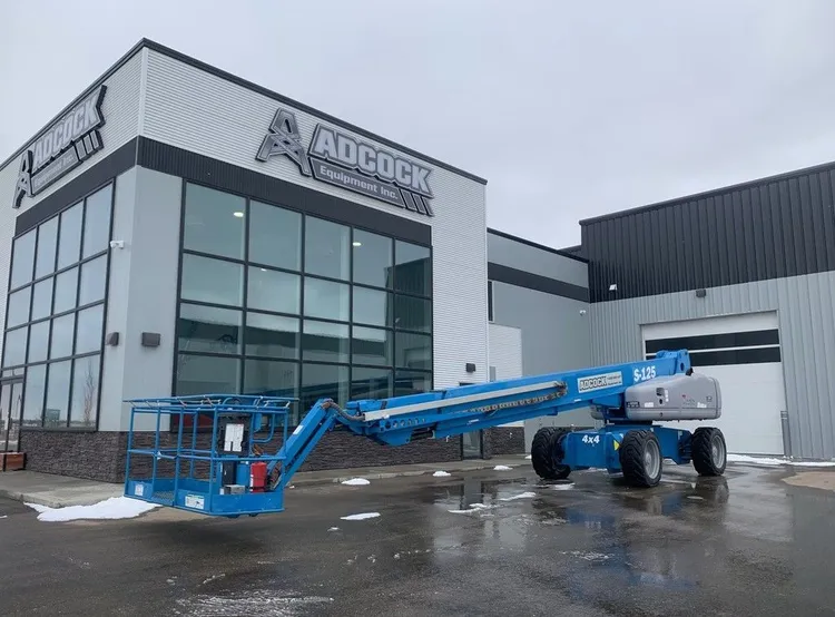 Used 2013 GENIE S-125 TELESCOPIC BOOM LIFT Telescopic Boom Lifts Alberta CA | Adcock Equipment #1418149