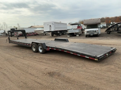 Used 2006 KAUFMAN 36' TANDEM AXLE GOOSENECK Gooseneck Cargo Trailers Michigan US | Miedema Asset Management Group #1769393