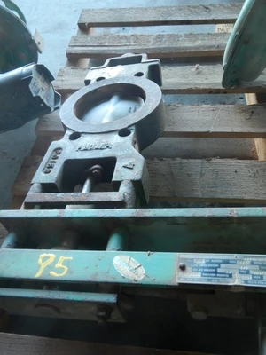 Fisher 6" 150 Class, CI Butterfly Valve