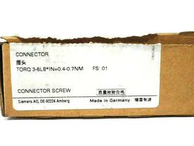 NEW SIEMENS 6ES7392-1AM00-0AA0 FRONT CONNECTOR 6ES73921AM000AA0