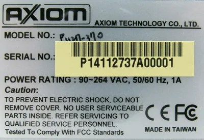 NEW AXIOM P1127-370 OPERATOR INTERFACE P1127370