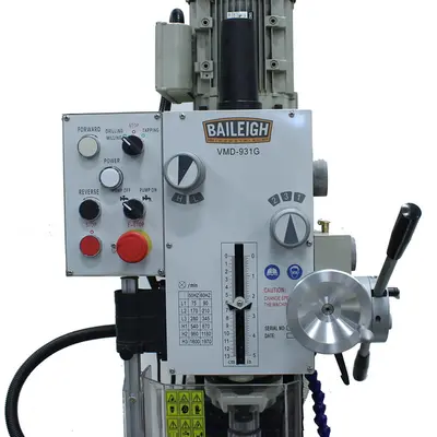 New | in-Stock BAILEIGH VMD-931G-110V Milling & Drilling Machines (Combo) Illinois US | Olympus Machinery Group #1350379