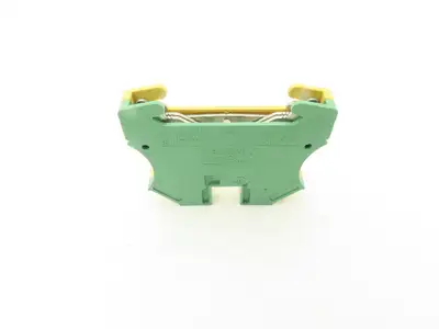 Allen Bradley 1492JG6 6mm² Grounding Terminal Block Green/Yellow Lot of 34