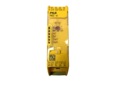 USED PILZ SAFETY RELAY 750104 NO TERMINALS DAMAGED DIN LATCH