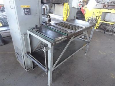 150 TON BIPEL SINGLE POST HYDRAULIC PRESS. STOCK # 0902416