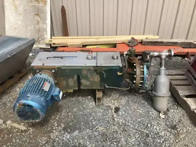 Milroyal MCH20E56B1M Hydrogen Peroxide Mixer Metering Pump 570GPH 180PSIG 3PH