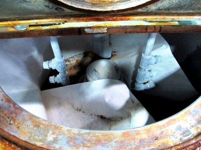 Tolhurst 40 x 24 perforate basket centrifuge, SS.
