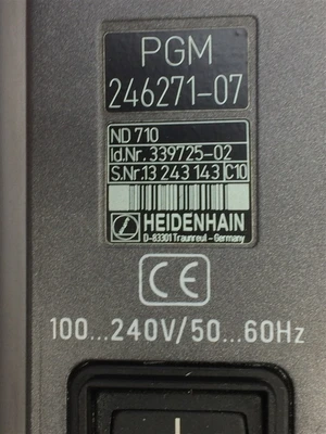 USED HEIDENHAIN HEIDENHAIN ND 710 DIGITAL READOUT