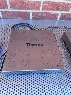 USED 2 - THERMO CIMAREC BIOSYSTEM 4 SLOW SPEED STIRRERS W/  BIOMODUL 40B CONTROLLER