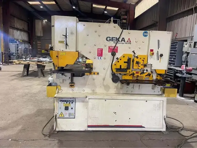 Used 2015 GEKA HYDRACROP 110PD Ironworkers Illinois US | BLUMBERG MACHINERY COMPANY #396446