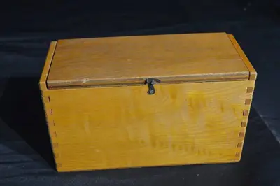 Kent Vintage Compound Microscope 150X-750X with Wooden Box & Accessories