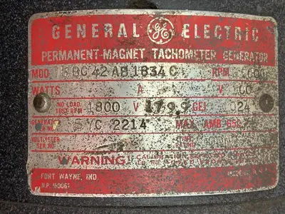 Used GE 5BC42AB1834C Misc Electrical & Power Parts | Surplus Asset Holdings #1219408