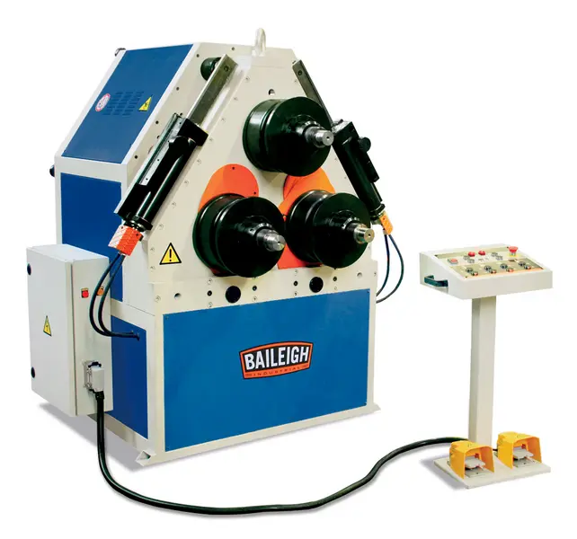 New | in-Stock BAILEIGH MODEL R-H120 Plate Bending Rolls including Pinch Illinois US | Olympus Machinery Group #1350231