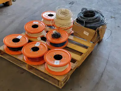 RW90 Cable Wire 12AWG 1/C 600V Black/Red/White/Blue (1 Skid)