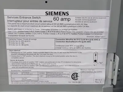 USED SIEMENS SE222