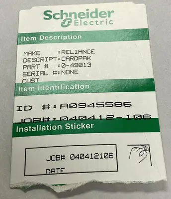Used RELIANCE 0-49013-4 Amplifiers Ohio US | Surplus Asset Holdings #1236509