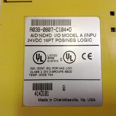 USED FANUC A03B-0807-C104 /D