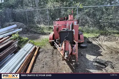 Used 1999 CRAFCO EZ POUR 200D Asphalt Pavers Texas US | Proxy Equipment #1388586