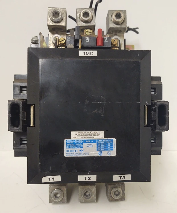 Used ITE Gould A103F Motor Control Parts Kentucky US | Edwards Industrial Repair #974422
