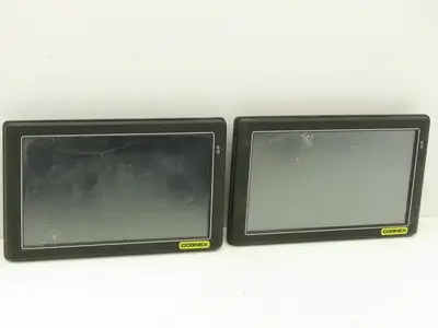 ICOP 825-0428-1R Cognex 9" Resistive Touch Panel 1024x600 LCD-READ Lot of 2