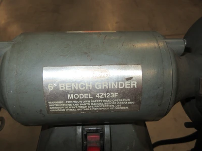 Used DAYTON 4Z123F Pedestal Type Grinders (Double End) Minnesota US | Machinesused.com #1326836