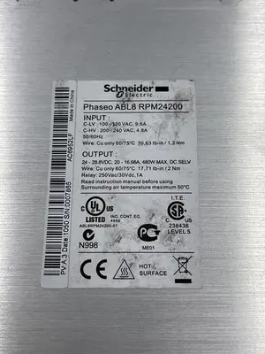 USED SCHNEIDER ELECTRIC SCHNEIDER ELECTRIC ABL8 RPM 24200