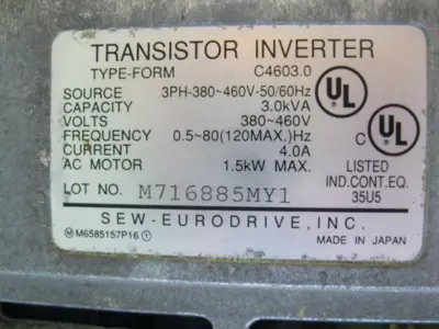 USED SEW-Eurodrive C4603.0