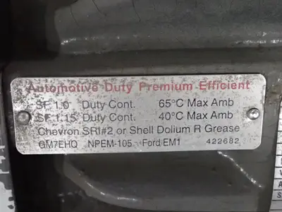 USED U.S. MOTORS BH07