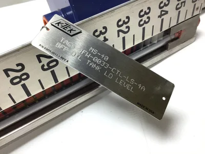 K-TEK KM26TF/SS4/H1/CST-SR41/34 – KM26-0011-1 Magnetic Level Gauge