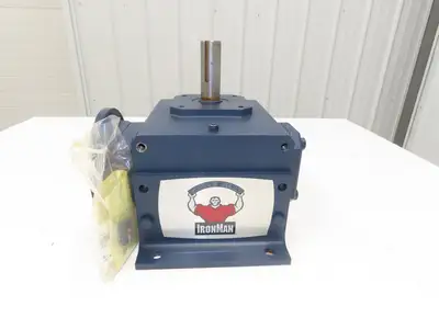Grove Gear Ironman GR-VHMQ-830-60-LU-140 Gearbox 60:1 Reducer 1.6Hp 29rpm 140TC