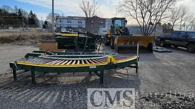 USED CUSTOM BUILT PALLET CONVEYOR LINE