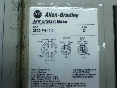 USED ALLENBRADLEY 280DFN10C