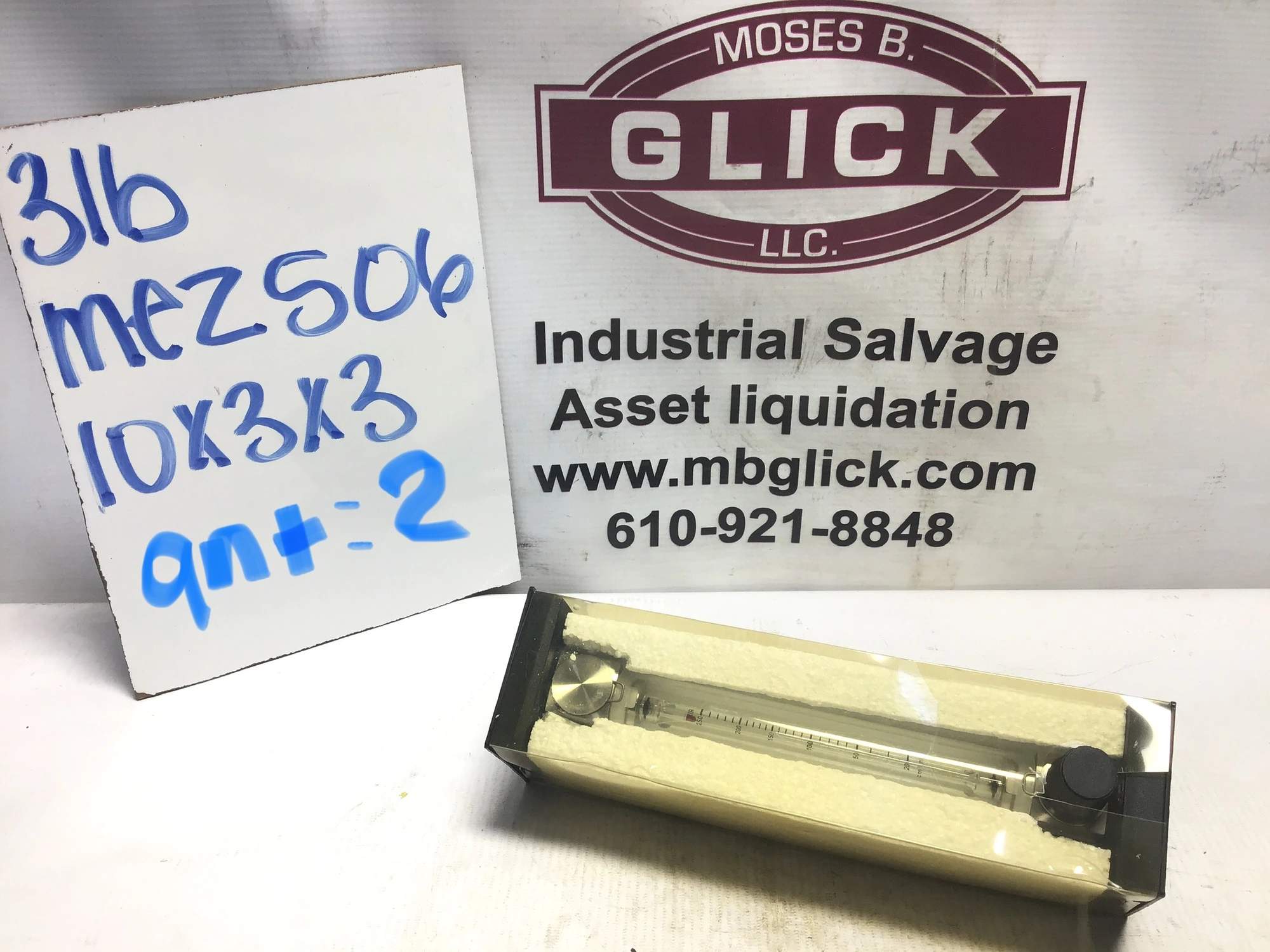 Tube Flowmeter InFlux Measurements Ltd (5981-3105)