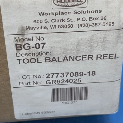 New | in-Stock Hubbell BG-07 Miscellaneous MRO Indiana US | J&J Industrial Supply #1310754